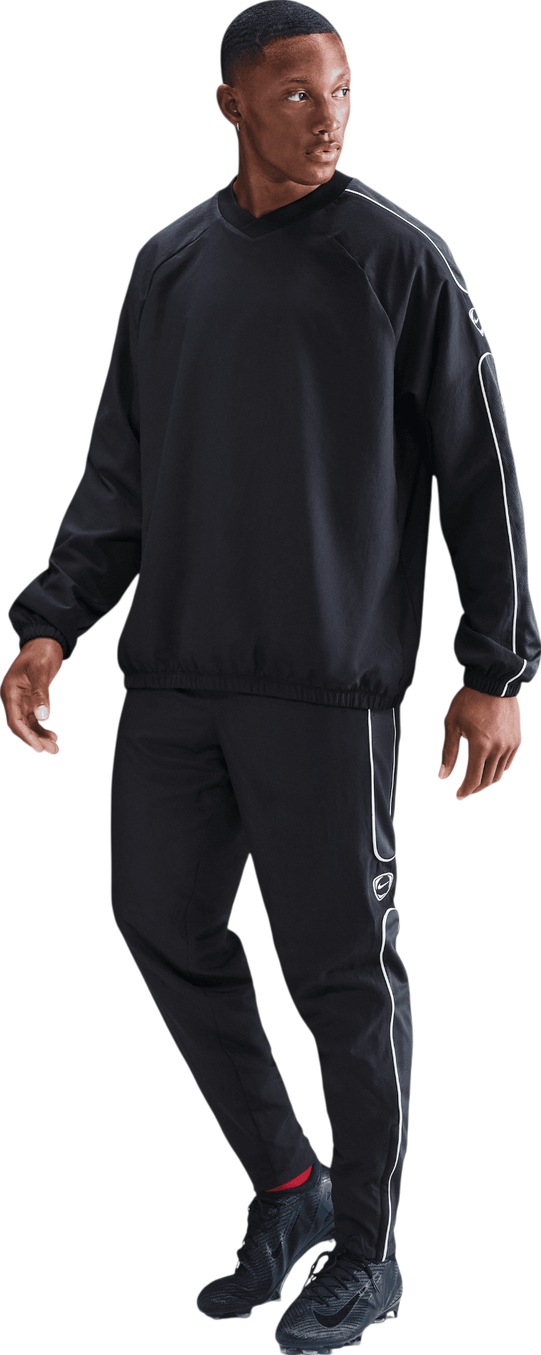 Huppari Nike Dri-FIT Academy+ Shell Top Musta | hv1820-010, 1