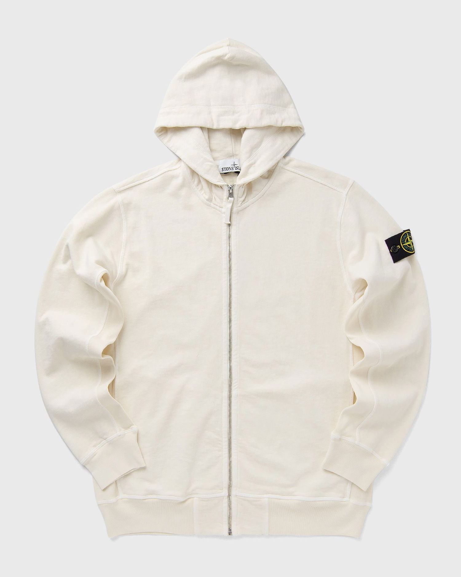 Huppari Stone Island Stone Island Zip Hoodie Valkoinen | K1S156100021S0060.V0193, 0