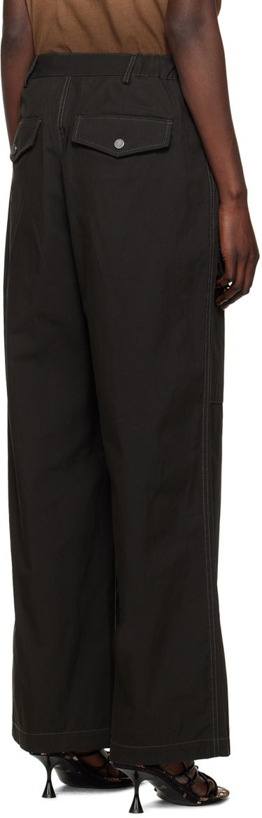 Housut Dion Lee Slouchy Cargo Pants Musta | C2113R23, 2