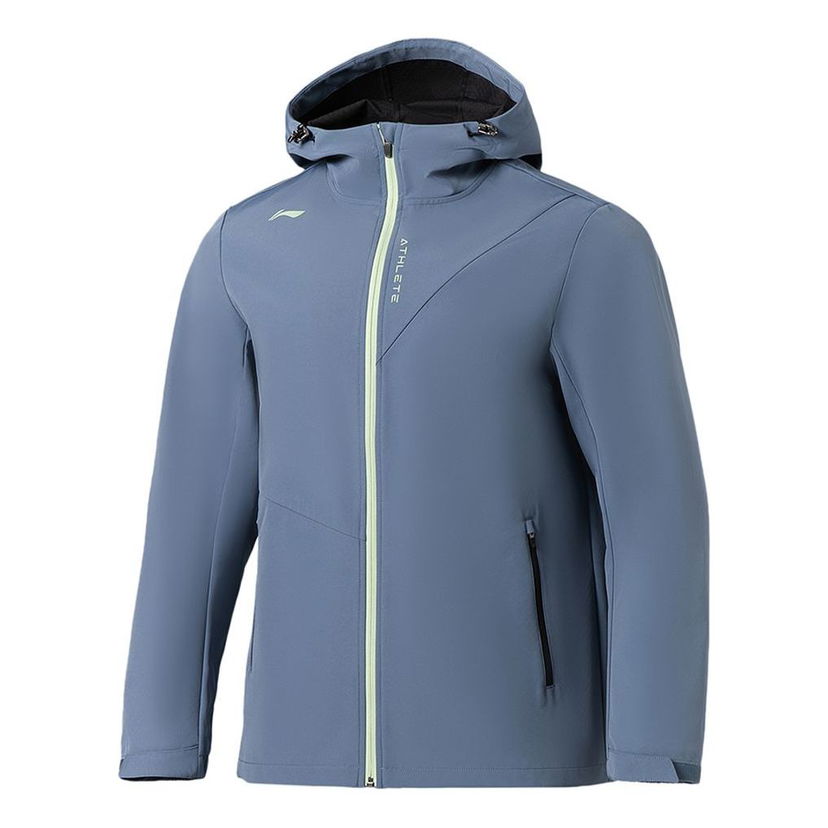 Tuulitakki Li-Ning Sports Hooded Windbreaker Sininen | AFDS005-2