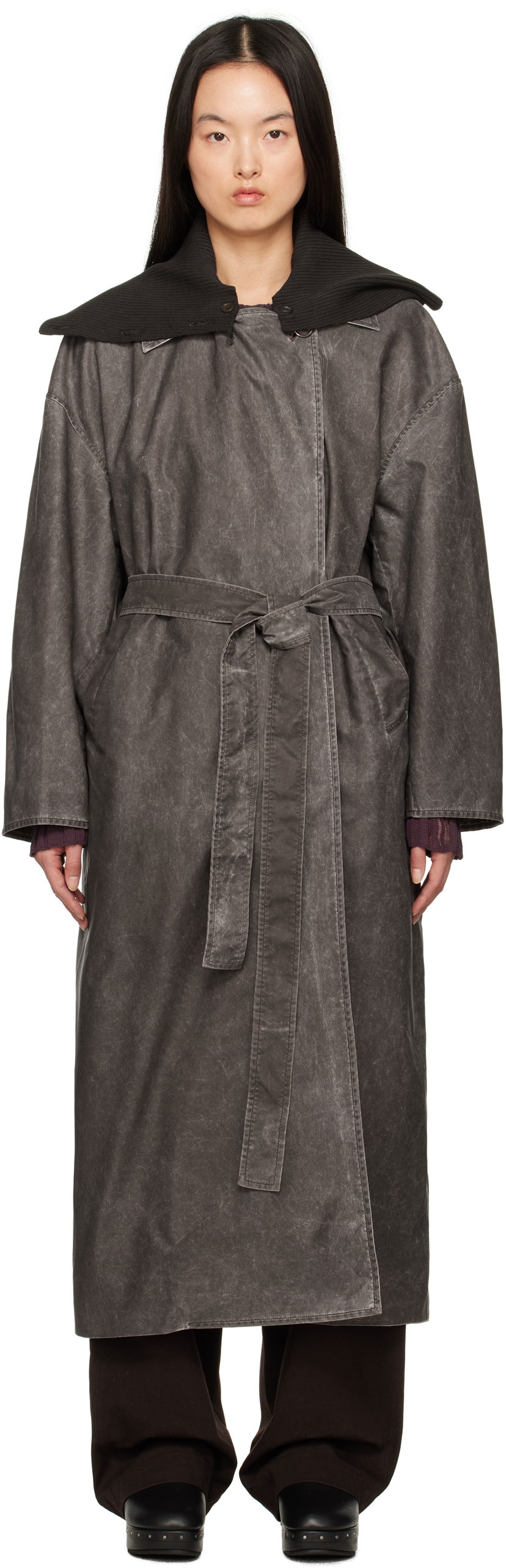 Trenssitakki OUR LEGACY Our Legacy Court Coat Harmaa | W2251CA