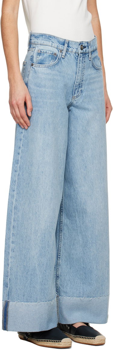 Jeans rag & bone Rag & Bone Sofie Wide Leg Jeans Sininen | WDD24S2993BOMA, 1