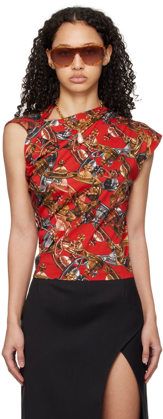 T-paita Vivienne Westwood Hebo T-Shirt Punainen | 1504000A-J006F-