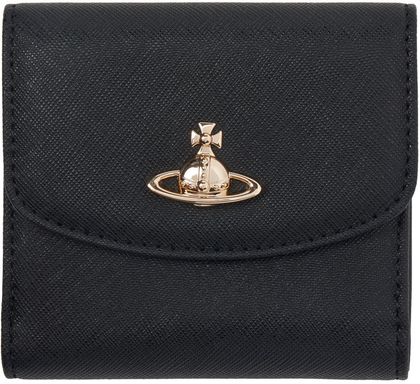 Lompakko Vivienne Westwood Black Small Wallet Musta | 51150032W-L001N-