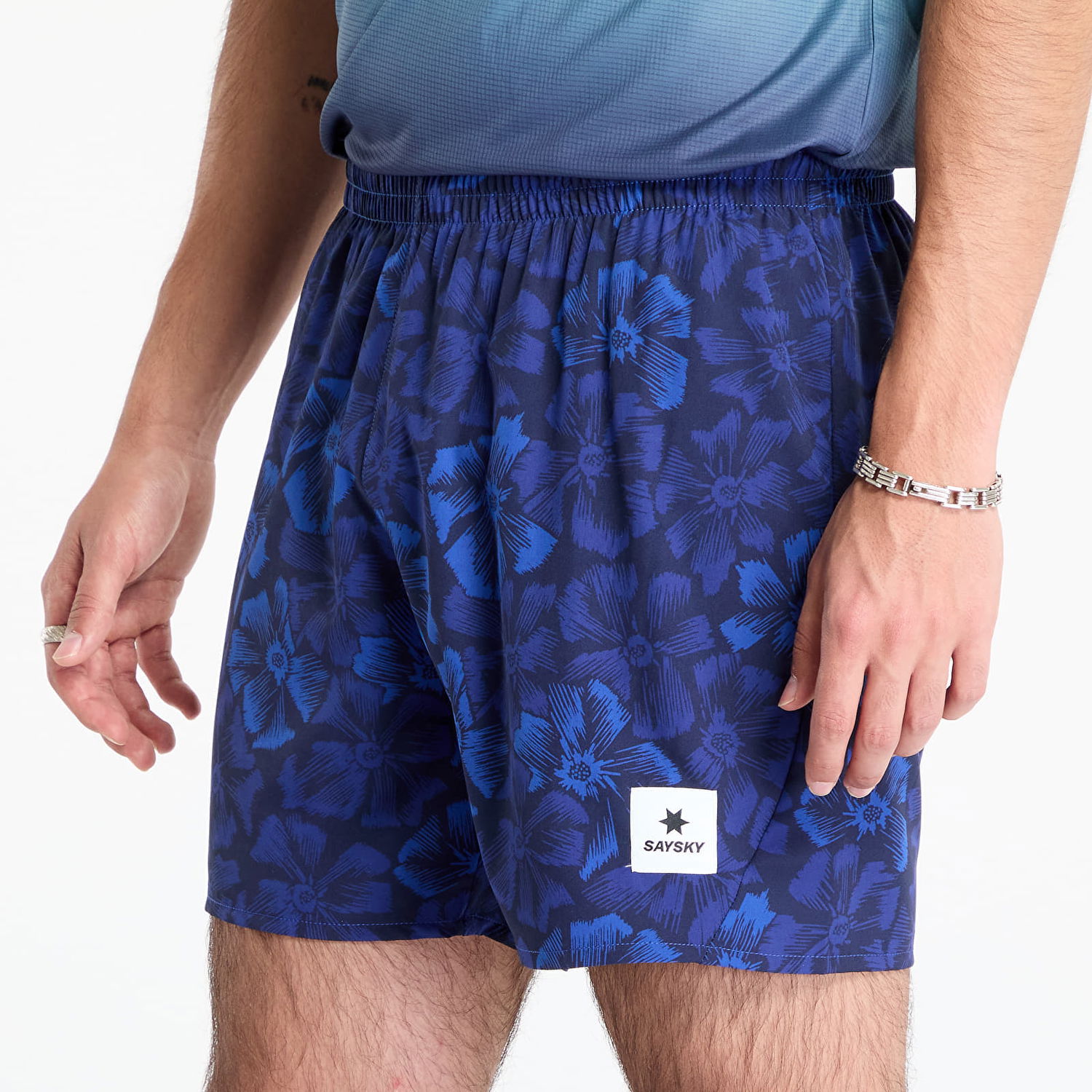 Shortsit Saysky SAYSKY Flower Pace 5" Shorts Sininen | NMRSH21C1029, 1
