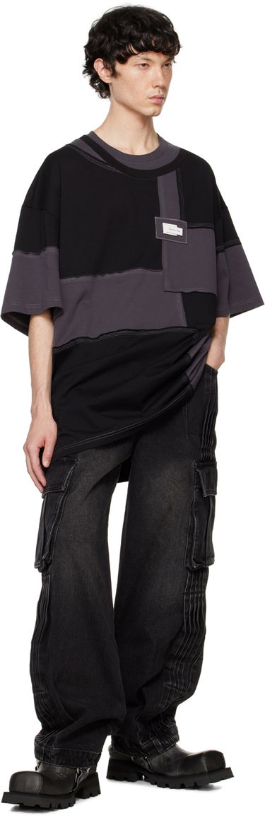 T-paita Feng Chen Wang Feng Chen Wang Patchwork T-Shirt Musta | FMF18TS01, 3