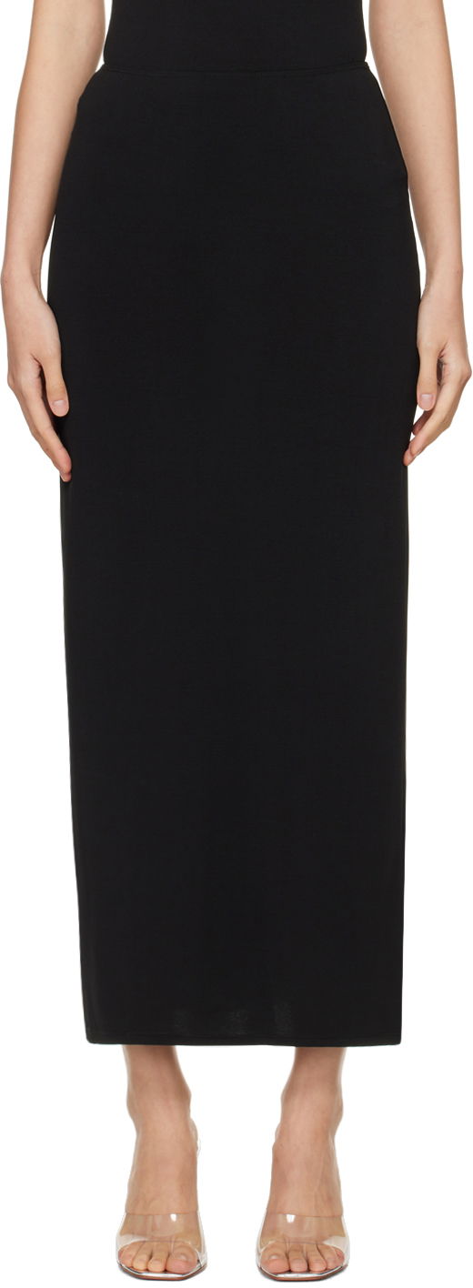 Hame Miaou Miaou Chiara Maxi Skirt Musta | 4051VISBLK