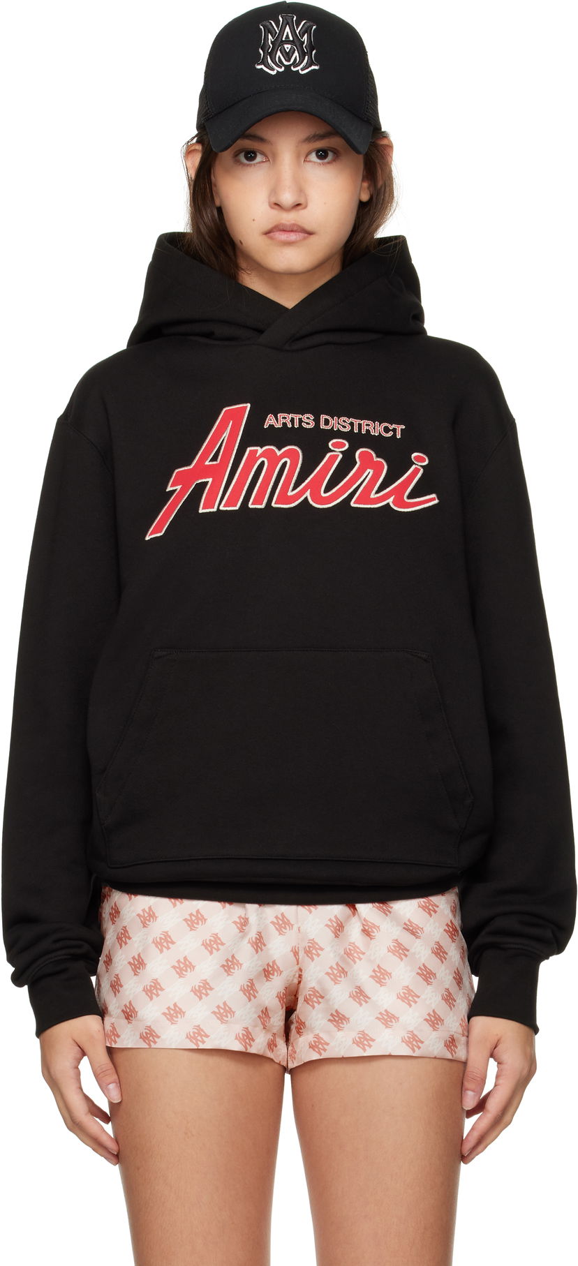 Huppari AMIRI '' City Black Hoodie Musta | AMJYHD1090