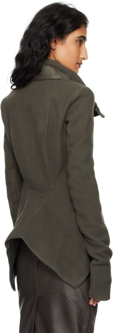 Takki Rick Owens Rick Owens Naska Biker Jacket Vihreä | RP02E4735 WBD, 2