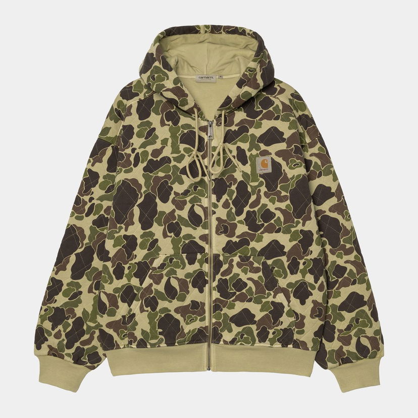 Huppari Carhartt WIP Hooded Vista Quilted Sweat Jacket Camo Duck Monivärinen | I035665_2