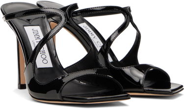 Käsilaukku Jimmy Choo Jimmy Choo Anise 95 Heeled Sandals Musta | ANISE 95, 3