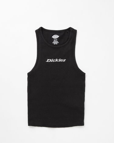 Tankkitoppi Dickies Dickies Rib Tank Top XS Musta | DK0A4Z8NBLK1, 0
