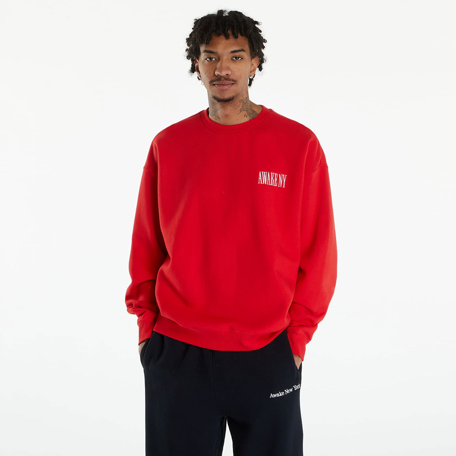 Huppari Awake NY Awake Crewneck Red Punainen | AWK-SP24-CN002-RED, 0