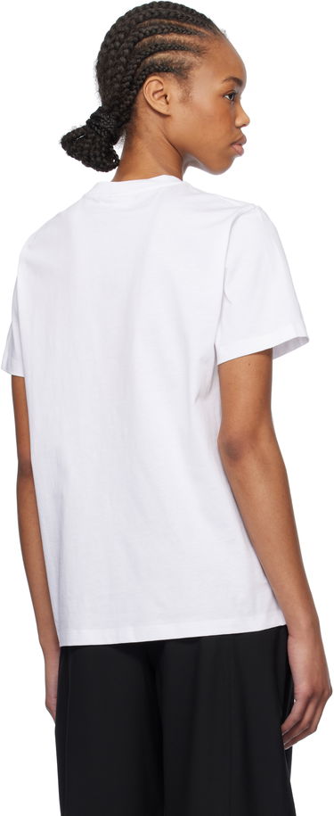 T-paita GANNI Kittens Relaxed T-Shirt With Print Valkoinen | T4060-151, 3