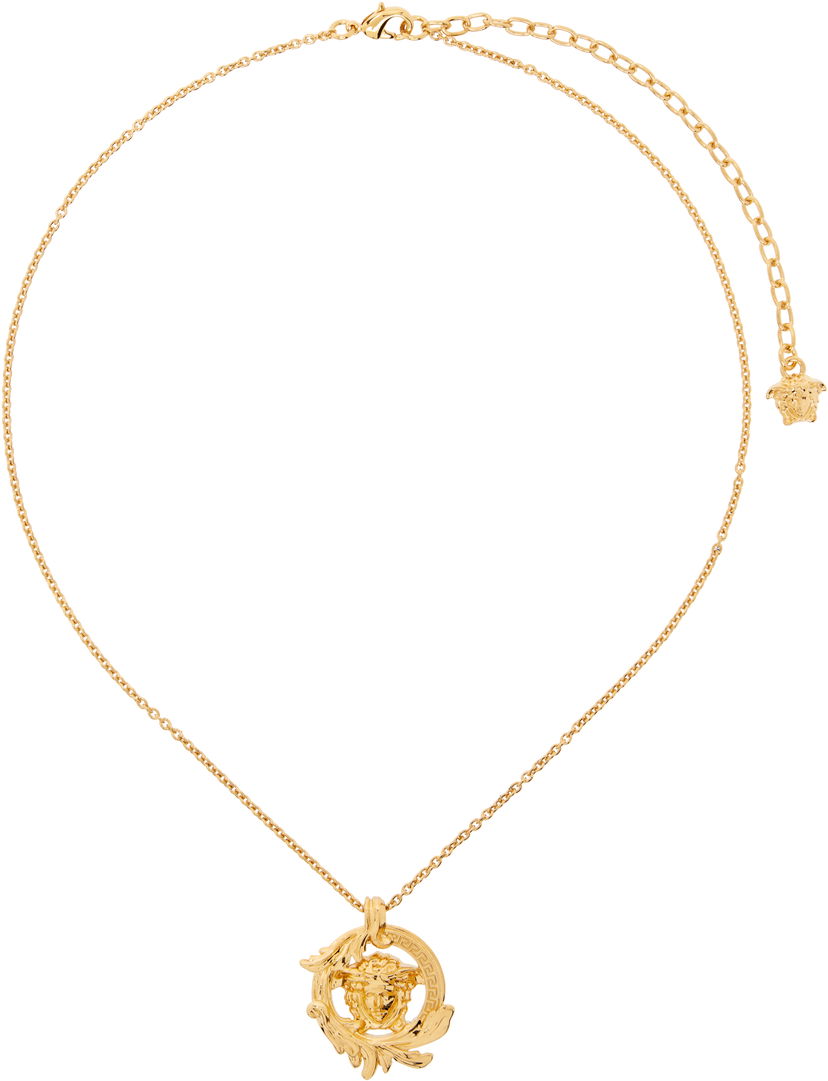 Kaulakoru Versace Versace Medusa Barocco Pendant Necklace Metallinen | 1019929_1A00620_3J000