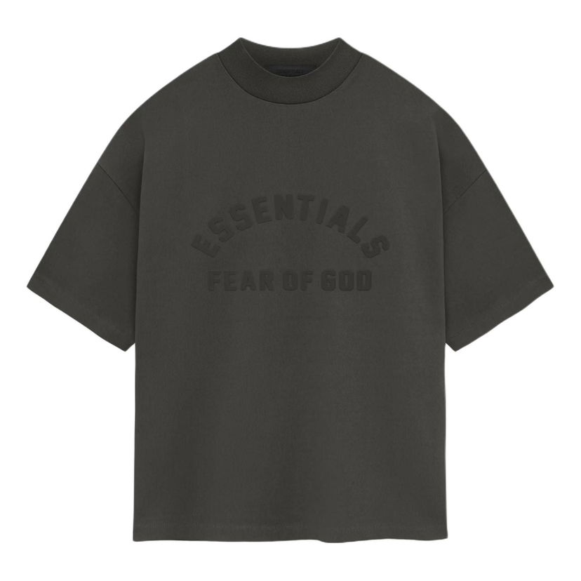 T-paita Fear of God Essentials Heavy Jersey Tee Harmaa | 125SP242000F