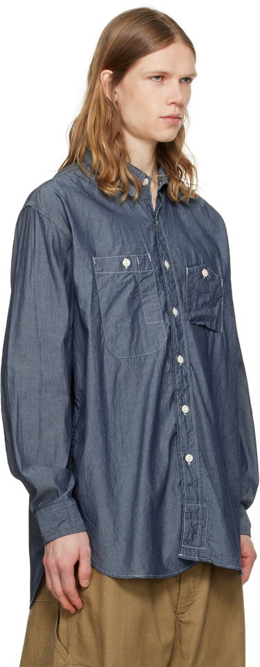 Paita Engineered Garments Engineered Garments Work Shirt Sininen | 25S1A007, 1