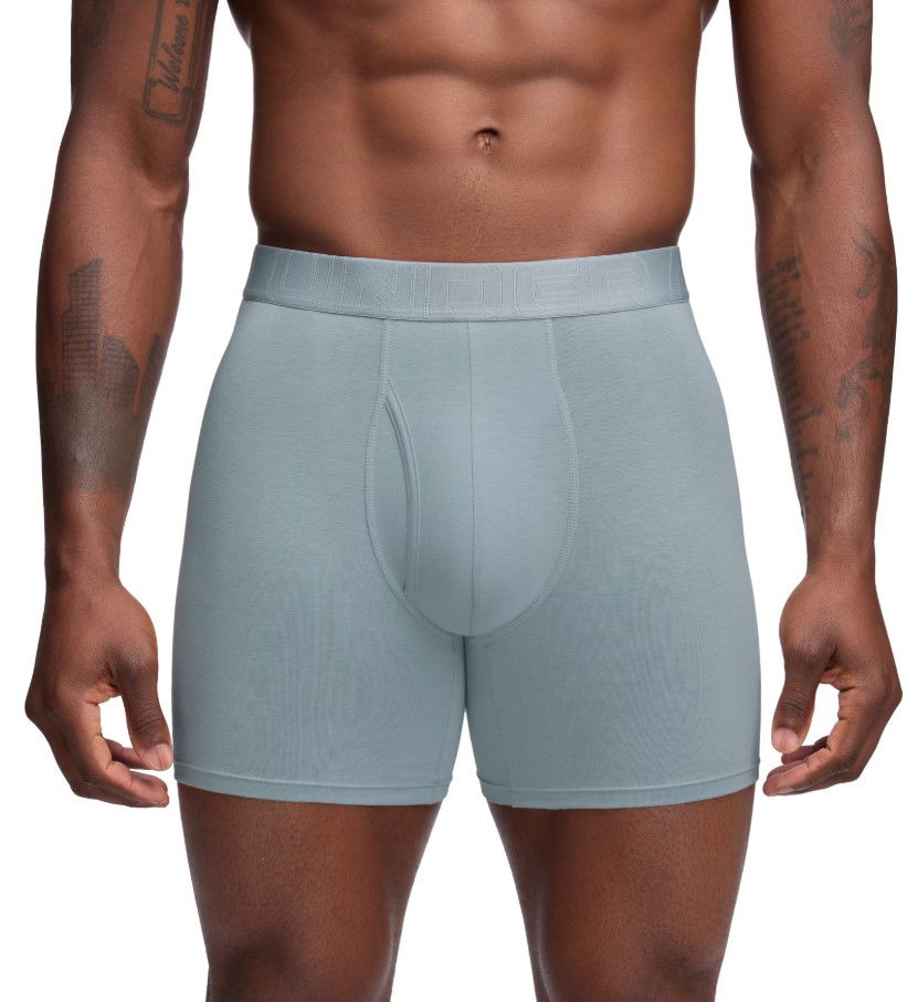 Nyrkkeilijät Under Armour Under Armour Performance Cotton 6" Boxer Briefs - 3-Pack Harmaa | 1383889-465