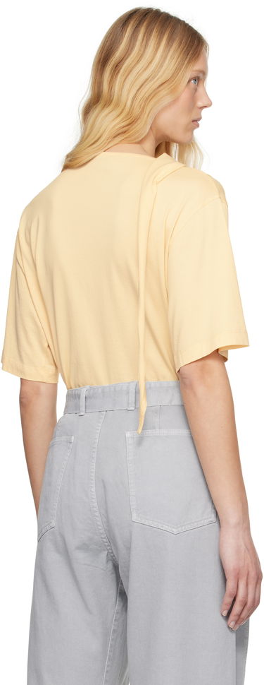 T-paita LEMAIRE Lemaire Foulard T-Shirt Keltainen | TO1384 LJ1018, 2