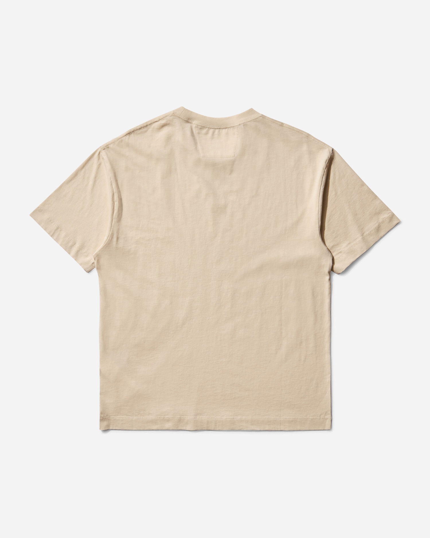 T-paita C.P. Company 30/1 Jersey Graphic T-Shirt Beige | 19CMTS105A-005100W 402, 0