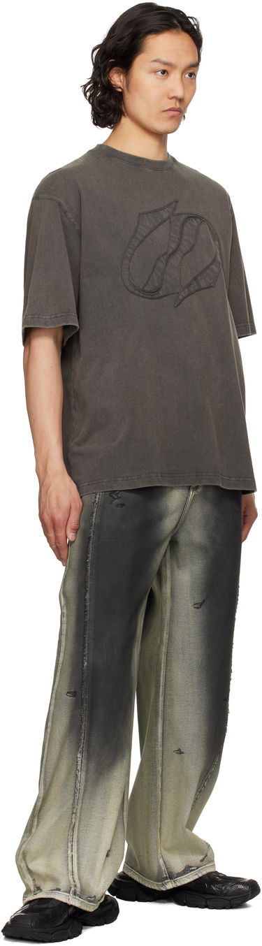 T-paita We11done We11done Selldone Patch T-Shirt Harmaa | WD-TT1-25-757-U-CH, 3