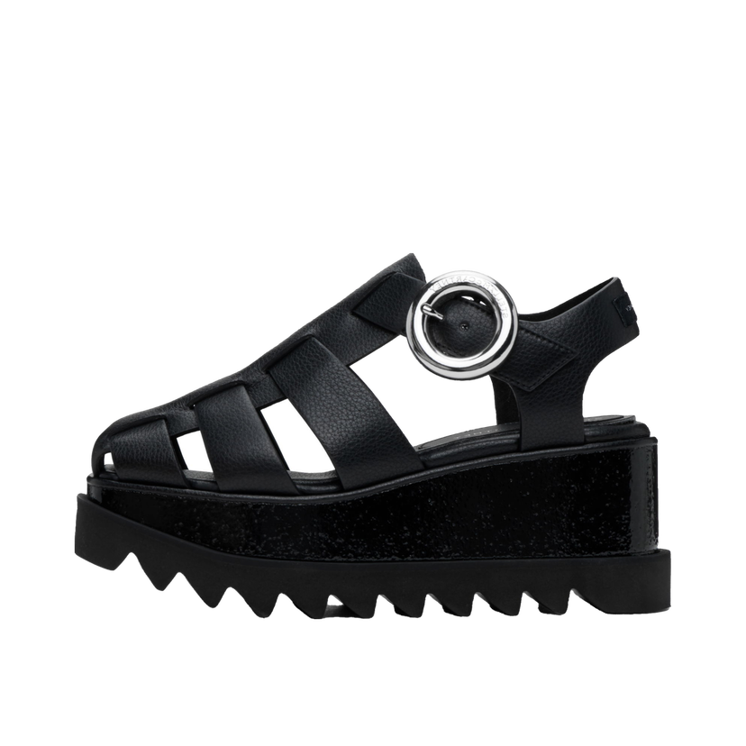 Tennarit ja kengät Stella McCartney Elyse Platform Heeled Sandals Musta | 810503AP0AV0