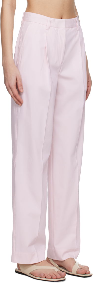 Housut TOTEME TOTEME Slanted Pocket Trousers Vaaleanpunainen | 252-WRB0246-FB0379, 1
