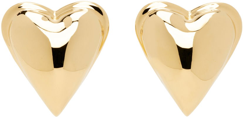 Korvakorut Alaïa Heart Earrings Metallinen | AA2B068LA011