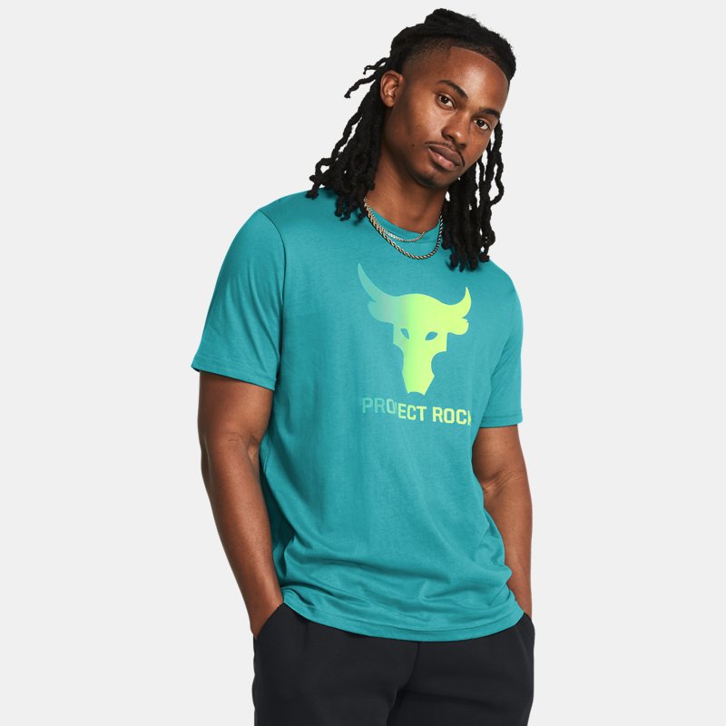 T-paita Under Armour Project Rock Payoff Kurzarm-Shirt Sininen | 1383191-464