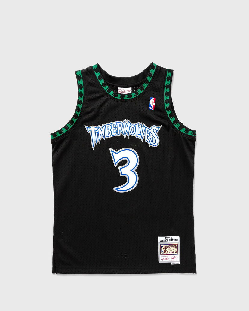 Jersey Mitchell & Ness NBA Swingman Jersey Minnesota Timberwolves Alternate 1997-98 Stephon Marbury #3 Musta | SMJYGS18393-MTIBLCK97SMB