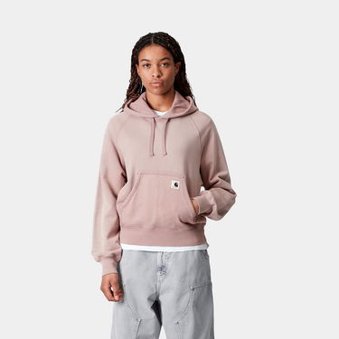 Huppari Carhartt WIP Hooded Hudson Sweatshirt Vaaleanpunainen | I035137_8, 0