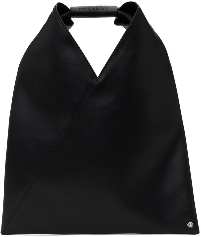 Kangaskassi Maison Margiela MM6 Small Triangle Tote Bag Musta | S54WD0043 P6444