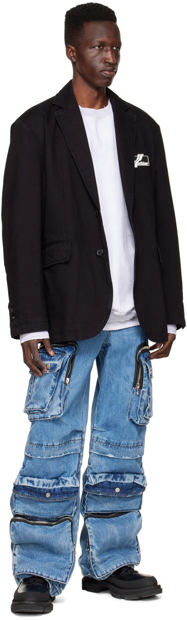 Huppari We11done We11done Distressed Cotton Sweatshirt Valkoinen | WD-TS1-22-620-U-WH, 3