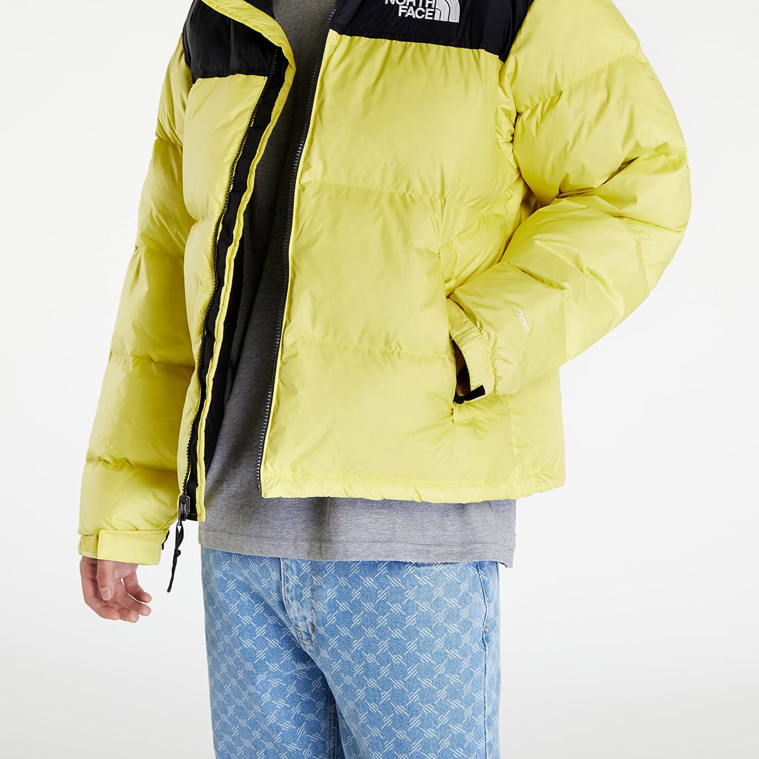 Puffer takki The North Face 1996 Retro Nuptse Jacket Keltainen | NF0A3C8D71U1, 1