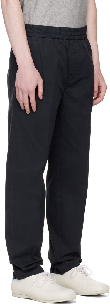 Housut A.P.C. A.P.C. Pieter Elasticated Waist Trousers Musta | COHKU-H08394, 1