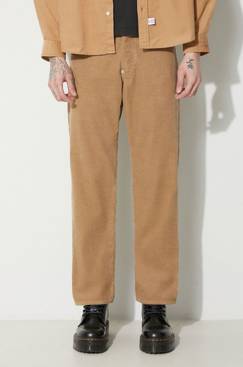 Housut Human Made Corduroy Work Pants Beige | HM26PT013