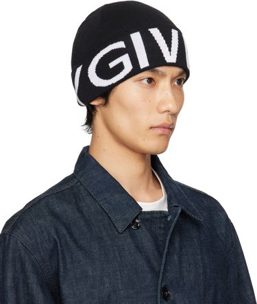 Pipo Givenchy Givenchy Jacquard Beanie Musta | 710003973001-U7925, 1