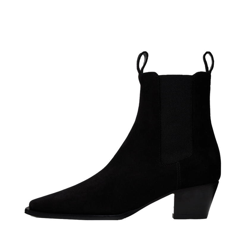 Tennarit ja kengät TOTEME The City Suede Chelsea Boots Musta | 234-WLGSE074-LE0012