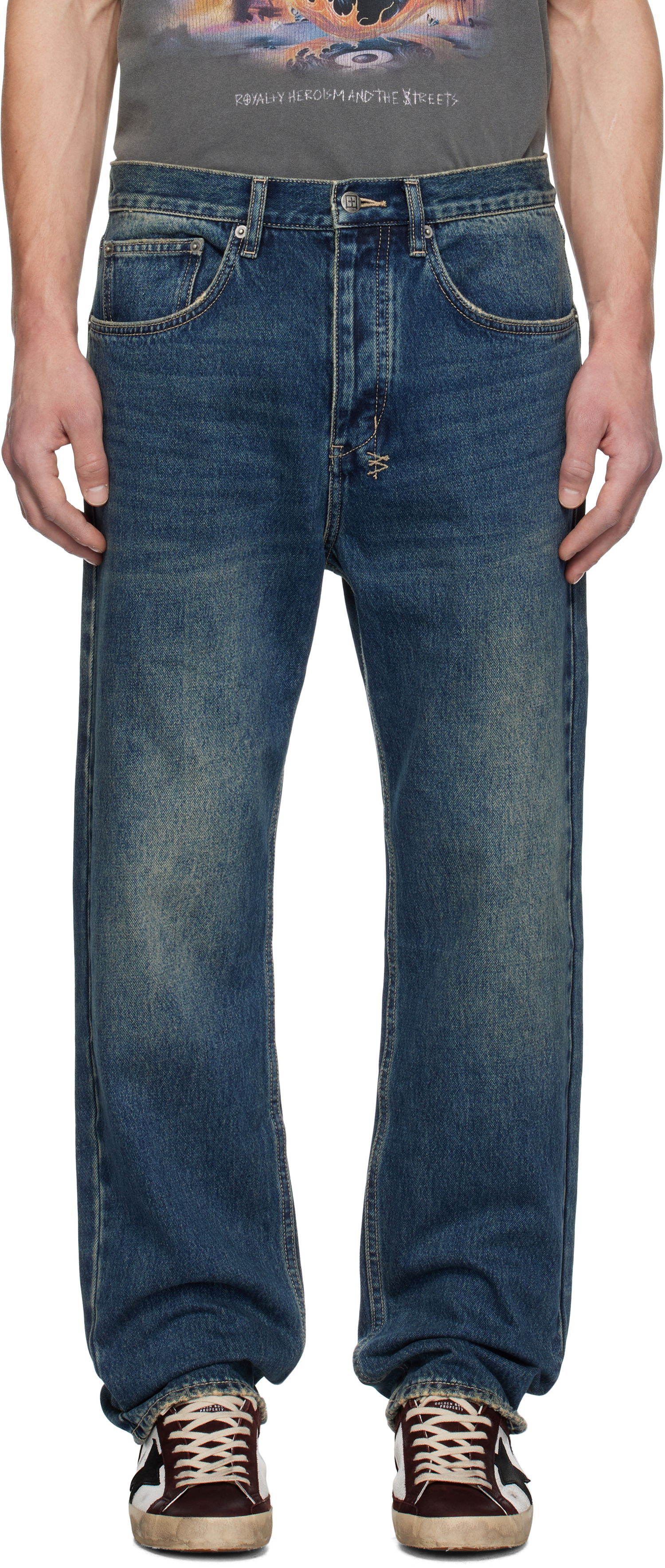 Jeans Ksubi Ksubi Anti K Gasoline Jeans Sininen | MPS25DJ017, 0