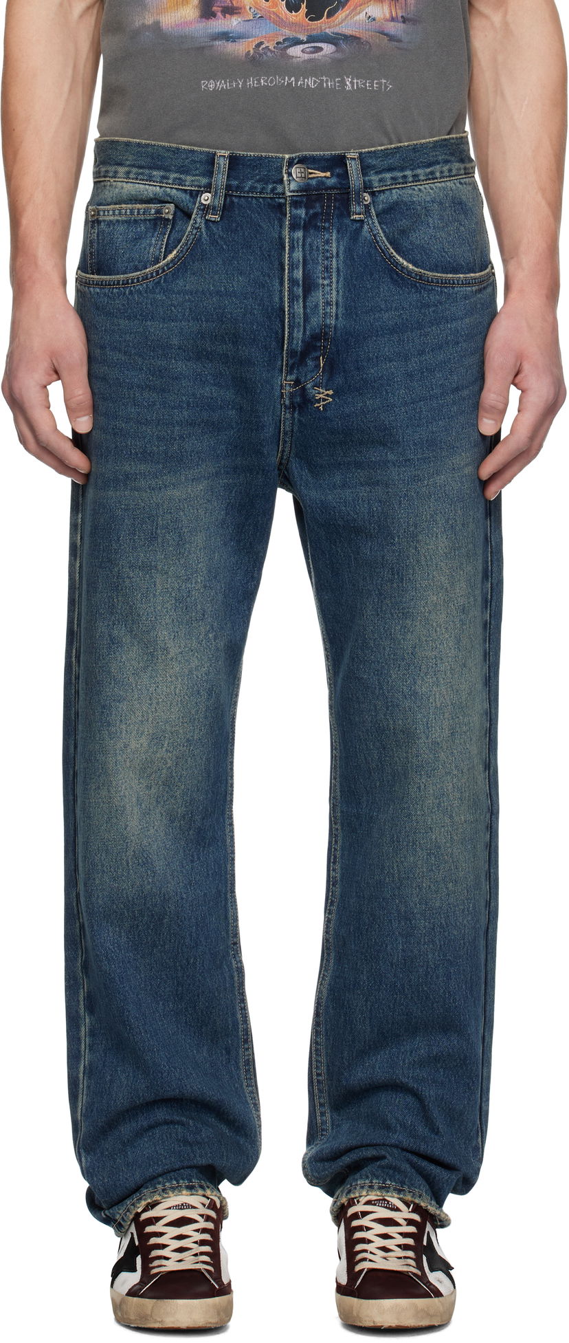 Jeans Ksubi Ksubi Anti K Gasoline Jeans Sininen | MPS25DJ017