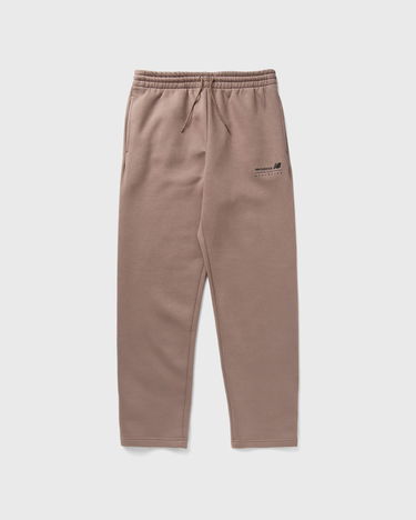 Housut New Balance Essentials Fleece Pants Beige | MP53508-EAS, 0