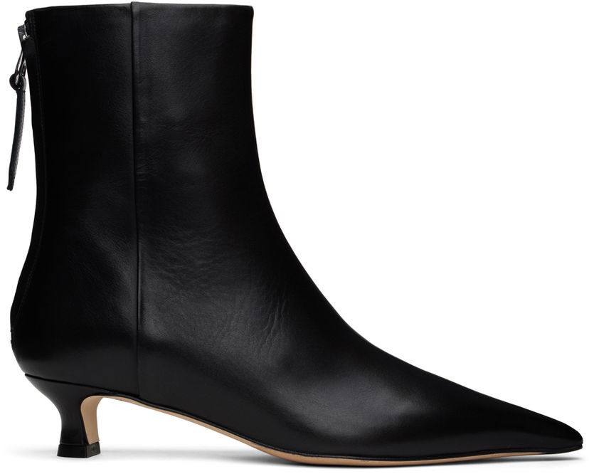 Mekko Aeyde Aeyde Zoe Kitten Heel Boots Musta | A11-AB-ZAZSS35KT-223-800-001