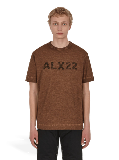 T-paita 1017 ALYX 9SM Exclusive Logo T-Shirt Ruskea | AXMTS0308FA01 BRW0002