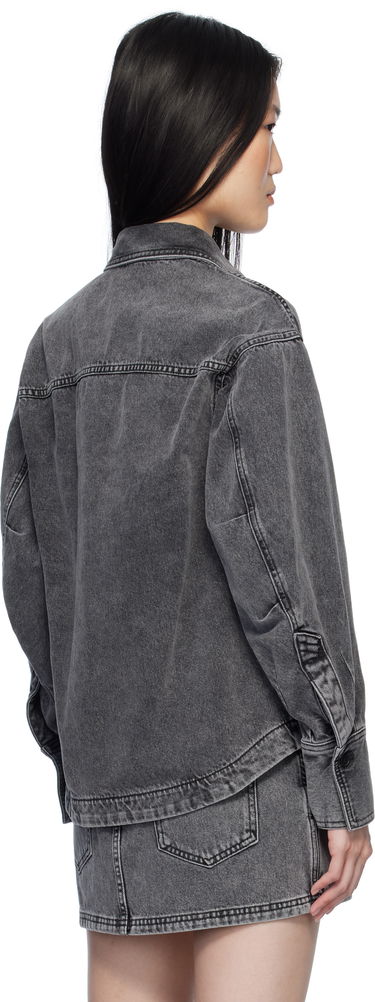 Paita The Attico Attico Eliza Denim Shirt Harmaa | 250WCB00074 DDD104AA, 2